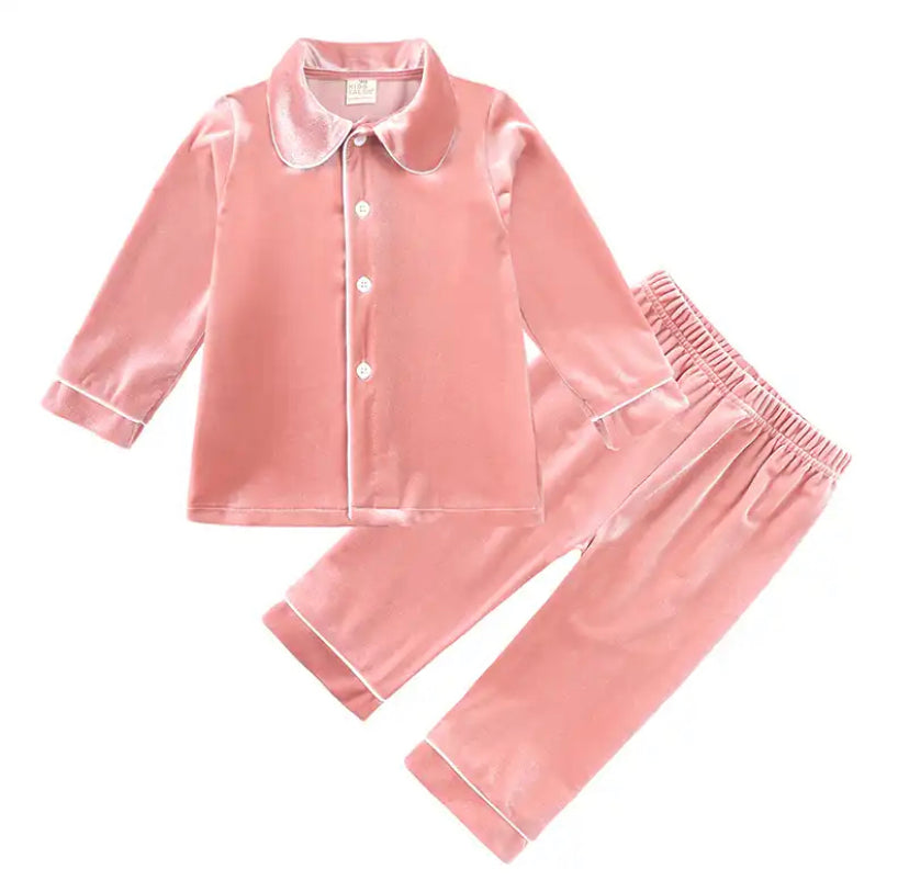 Pink Velvet Pyjamas (Kidstales) Franksblanks