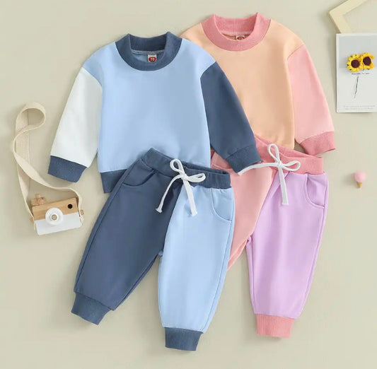 Colour block tracksuit