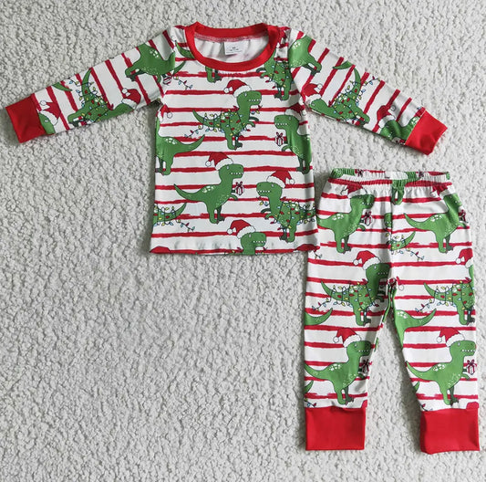 Christmas Dinosaur Pyjamas