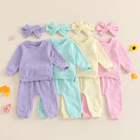 Flower Tracksuit & Headband