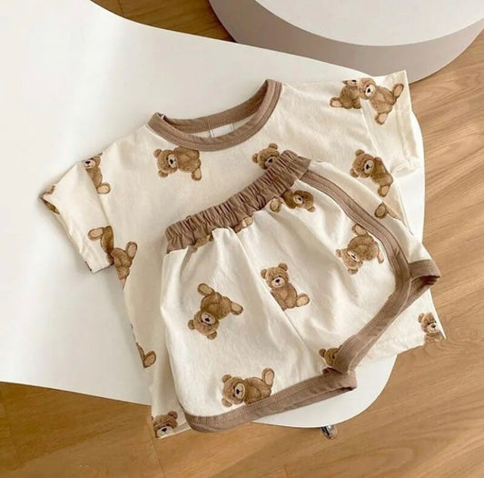 Teddy Bear Short Set