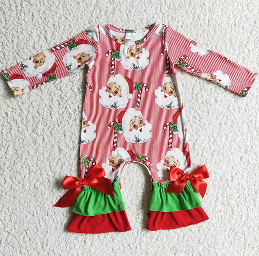 Santa Frill Romper