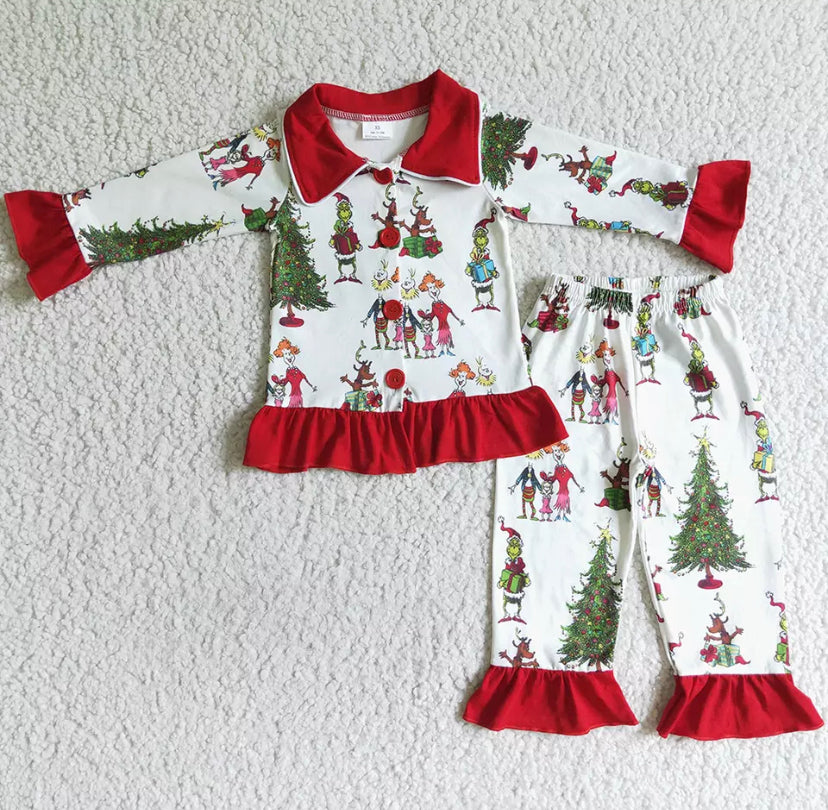 Grinch PJS - 2 styles