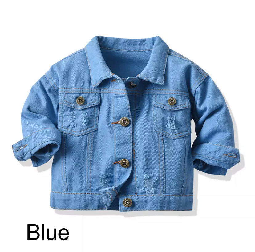 Coloured Denim Jacket - 5 Colours