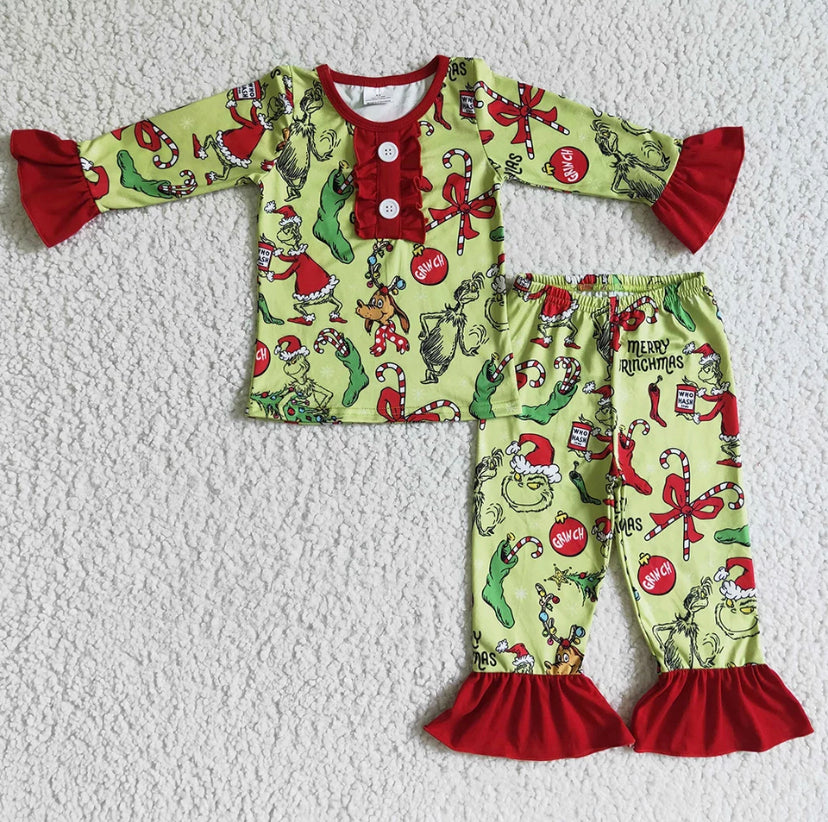 Grinch Pyjamas