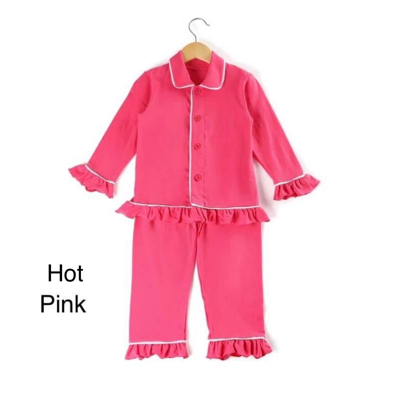 Children s Frill Pyjamas Franksblanks